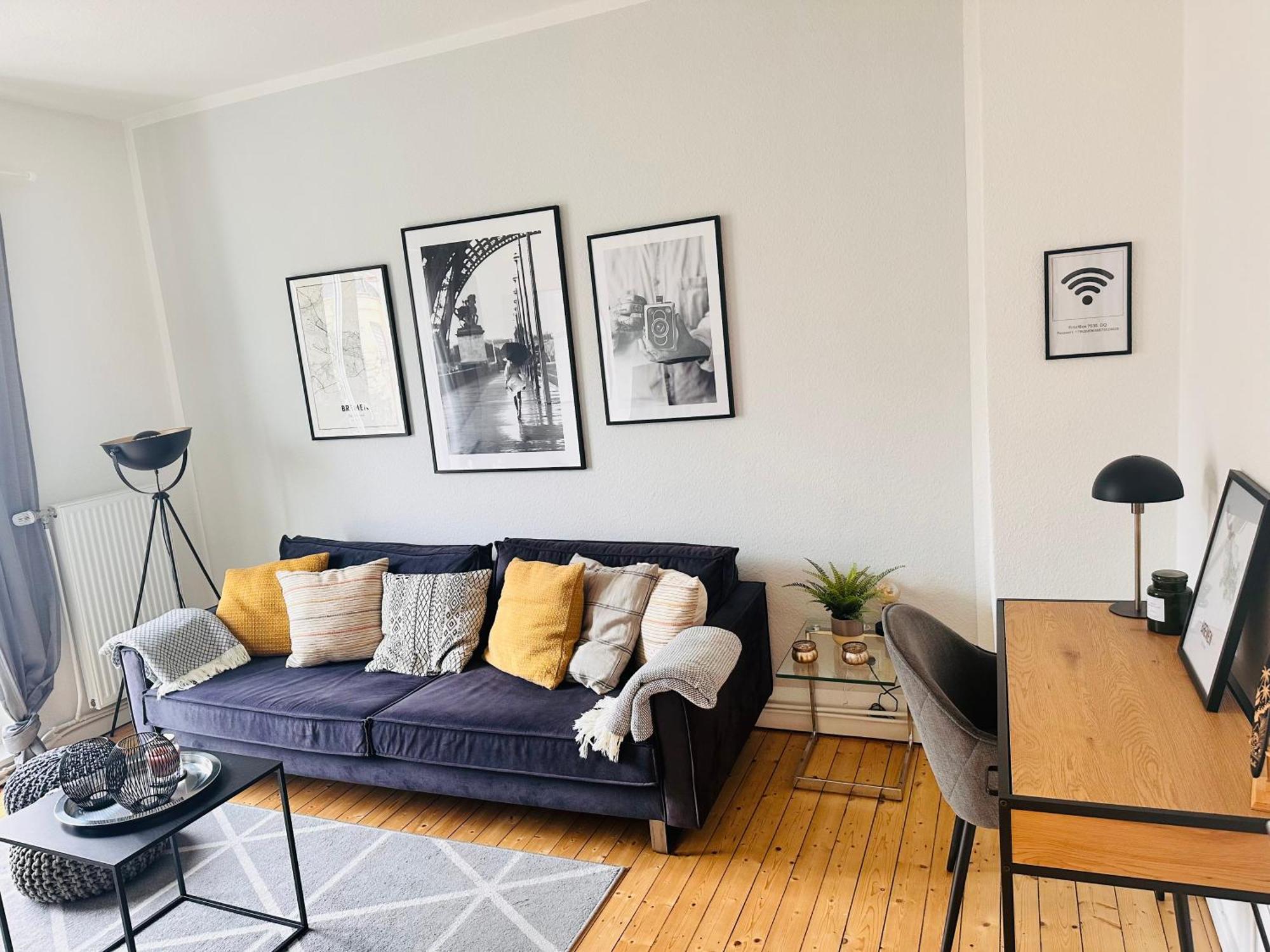 Schoenes 2-Zimmer-Apartment In Bremen, Findorff Kültér fotó